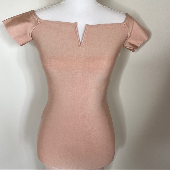 Few Moda Blush Bodycon Mini Dress - Picture 7 of 11